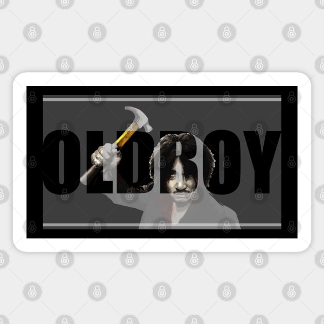 OLDBOY Sticker by INLE Designs